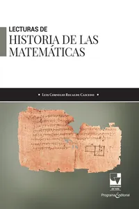 Lecturas de historia de las matemáticas_cover