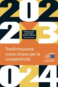 Rapporto della BEI sugli investimenti 2023-2024 - Risultati principali_cover