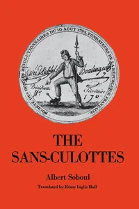The Sans-Culottes_cover
