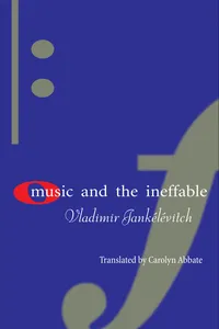 Music and the Ineffable_cover