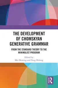 The Development of Chomskyan Generative Grammar_cover