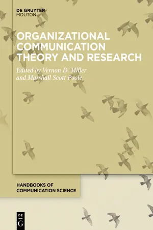 Organizational Communication Theory and Research