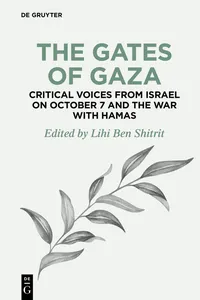 The Gates of Gaza: Critical Voices from Israel on October 7 and the War with Hamas_cover