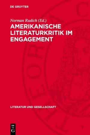 Amerikanische Literaturkritik im Engagement