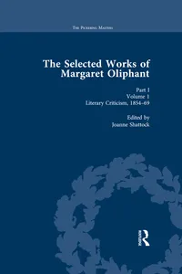 The Selected Works of Margaret Oliphant, Part I Volume 1_cover