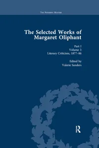 The Selected Works of Margaret Oliphant, Part I Volume 3_cover