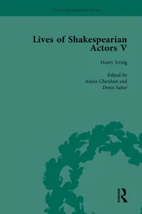 Lives of Shakespearian Actors, Part V, Volume 2_cover