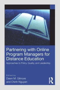 Partnering with Online Program Managers for Distance Education_cover