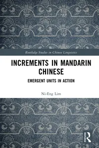 Increments in Mandarin Chinese_cover