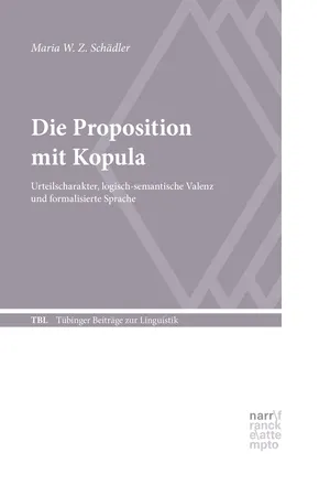 Die Proposition mit Kopula