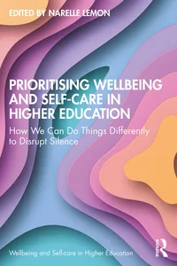 Prioritising Wellbeing and Self-Care in Higher Education_cover