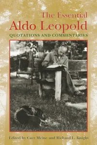 The Essential Aldo Leopold_cover