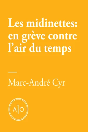 Les midinettes: en grève contre l'air du temps