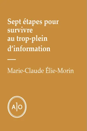 Sept étapes pour survivre au trop-plein d'information