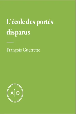 L'école des portés disparus