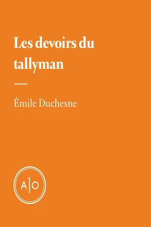 Les devoirs du tallyman