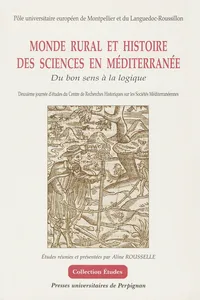 Monde rural et histoire des sciences en Méditerranée_cover