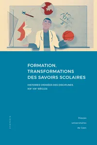 Formation, transformations des savoirs scolaires_cover