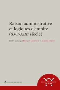 Raison administrative et logiques d'empire_cover