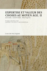 Expertise et valeur des choses au Moyen Âge. II_cover