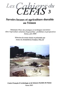 Savoirs locaux et agriculture durable au Yémen_cover