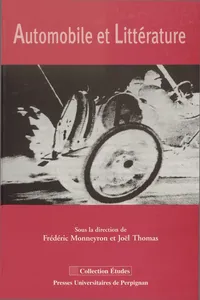 Automobile et littérature_cover