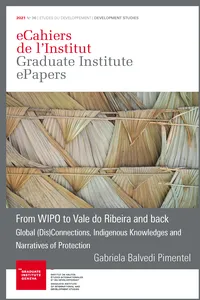 From WIPO to Vale do Ribeira and Back_cover
