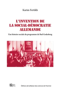 L'invention de la social-démocratie allemande_cover