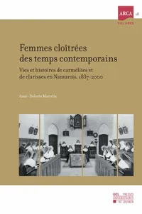 Femmes cloîtrées des temps contemporains_cover