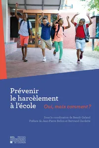 Prévenir le harcèlement à l'école_cover