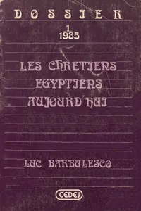 Les chrétiens égyptiens aujourd'hui_cover