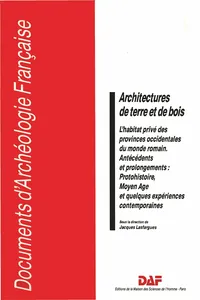 Architectures de terre et de bois_cover