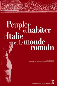 Peupler et habiter l'Italie et le monde romain_cover