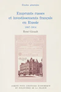 Emprunts russes et investissements français en Russie_cover