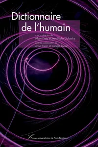 Dictionnaire de l’humain_cover