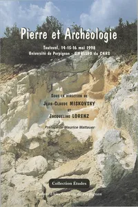 Pierre et archéologie_cover