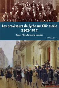 Les proviseurs de lycée au XIXe siècle_cover