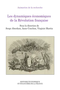 Les dynamiques économiques de la Révolution française_cover