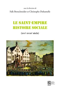 Le Saint-Empire. Histoire sociale_cover