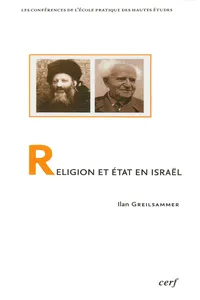 Religion et État en Israël_cover