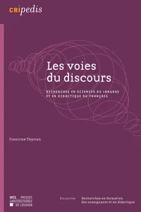 Les voies du discours_cover