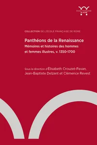 Panthéons de la Renaissance_cover