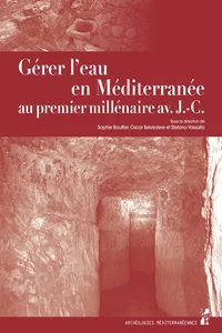 Gérer l'eau en Méditerranée au premier millénaire avant J.-C._cover