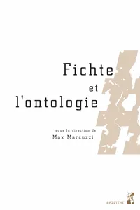 Fichte et l'ontologie_cover