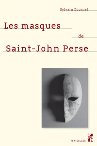 Les masques de Saint-John Perse_cover