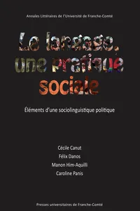 Le langage, une pratique sociale_cover