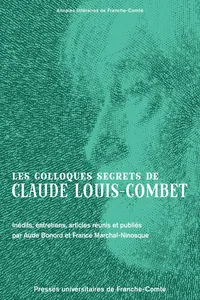 Les colloques secrets de Claude Louis-Combet_cover