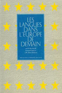 Les langues dans l'Europe de demain_cover