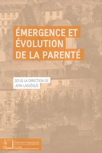 Émergence et évolution de la parenté_cover