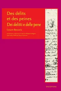 Des délits et des peines_cover